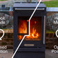 BBQube outdoor wood-burning stove and barbecue